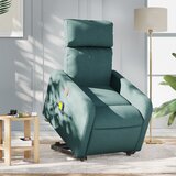  The Living Store Električni masažni naslanjač s funkcijo vstajanja temno zelen - Električni Masažni Naslanjač S Funkcijo Vstajanja, (21502009) | Shoptok.si