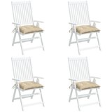 vidaXL Jastuci za palete 4 kom bež 50 x 50 x 7 cm od tkanine Oxford Cijene