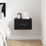  Nočna omarica Črni hrast 35 x 35 x 20 cm Konstruiran les, (5000091572) | Shoptok.si