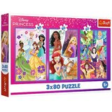 Trefl Disney+princeske+prijateljice+3x80-delna+sestavljanka+-+ | Shoptok.si