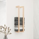  Stalak za ručnike 23x18x90 cm od masivne borovine | shoptok.hr