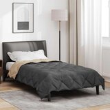 Poletna odeja Antracita in taupe 200 x 135 cm Mikrovlakna, (5000288093) | Shoptok.si