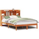  Krevet s regalom za knjige bez madraca 150x200 cm od borovine | shoptok.hr