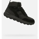 Geox Men's Black Ankle Boots Spherica 4X4 B ABX - Men Cene