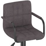vidaXL Barski stolčki 2 kosa taupe blago, (20968515) | Shoptok.si