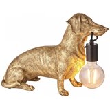  Endon 101187 - Stona lampa DACHSHUND 1xE27/10W/230V zlatna | Eponuda.com