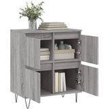  Komoda sivog hrasta sonome 60x35x70 cm od konstruiranog drva | shoptok.hr