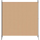 Pregrada sa 2 panela Bež 348 x 180 cm Tkanina - Bež 348 x 180 cm | shoptok.hr