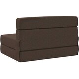  Preklopni madrac za sofu Sivosmeđa 100 x 80 x 60 cm Tkanina | shoptok.hr