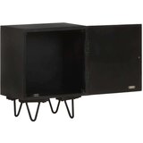 vidaXL Nočna omarica z medeninasto sprednjo stranjo 40x30x50 cm mango | Shoptok.si
