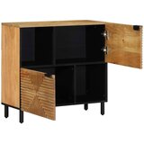 Komoda smeđa 80x33x75 cm Puno drvo Mango | shoptok.hr
