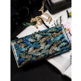 Fashion Hunters Green patterned leather wallet | Shoptok.si