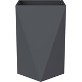 Sadilica 2 pcs Antracit 50 x 50 x 75 cm Čelik | shoptok.hr