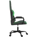  Igraća stolica crno-zelena od umjetne kože | shoptok.hr