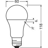 Osram led sijalica A60 E27/13W/230V 3000K | Eponuda.com