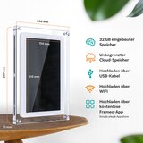  Pora 10” DPF-106 bijeli/akrilni digitalni okvir za fotografije | Eponuda.ba
