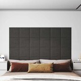  Zidna uzglavlja 12 pcs Tamno siva 30 x 30 cm tkanina | shoptok.hr