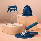 INF Komplet silikonskih držal za sklede s držalom za krožnike, rokavicami in podlogo, (21784115) | Shoptok.si