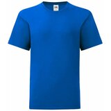 Fruit Of The Loom Blue children's t-shirt in combed cotton Cene