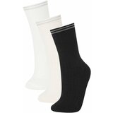 Defacto Women 3 Piece Cotton Long Socks cene