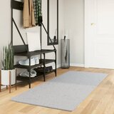 vidaXL Tepih HUARTE kratkih vlakana mekani i perivi sivi 80x200 cm | shoptok.hr