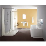 Hansgrohe 27085000 croma 100 multi / ecostat 1001 sl combi stenska termostatska armatura s tuš setom | Shoptok.si