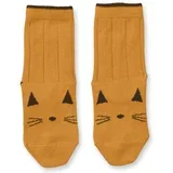 dječje čarapice silas cat mustard 2 para