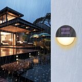 Aigostar LED solarno zidno svetlo LED/1W/1,2V crno 2700K IP44 | Eponuda.com