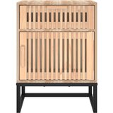  Noćni ormarići 2 kom 40 x 30 x 55,5 cm od drva i željeza | shoptok.hr