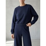 Sinsay Kratka crewneck majica | shoptok.hr
