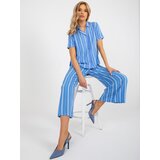 Sublevel Blouse-D73771M11063A-blue | Shoptok.si
