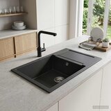  Jednostruki kuhinjski sudoper Granite 78 x 50 x 20 cm Grafitna | shoptok.hr