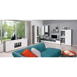 XORA TV-ELEMENT barve hrasta, bela | Shoptok.si