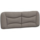 Maison Chic posteljno vzglavje - vzglavna omarica - vzglavna stranica taupe 140 cm blago, (21704101) | Shoptok.si