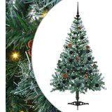 vidaXL Umestno božično drevo med 150 LED Zelena 150 cm PVC in Jeklo | Shoptok.si