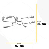 Lesnina XXXL STROPNA SVETILKA 97/75/25 cm | Shoptok.si