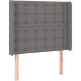  Krevet box spring s madracem LED tamnosivi 80 x 200 cm tkanina | shoptok.hr