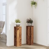  Stalci za biljke 2 kom boja starog drva 17 x 17 x 60 cm drveni | shoptok.hr
