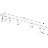  Sollux SL.1505 - Spot svetiljka RING 6xGU10/10W/230V zelena | Eponuda.com