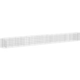 Furnova Visoka greda gabion pocinkano železo 540x50x50 cm, (21921199) | Shoptok.si