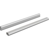  Cijev za ormar 2 pcs Srebrno 764 x 15 x 29 mm | shoptok.hr