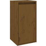 TV omarica 2 kosa medeno rjava trdna borovina, (20732073) | Shoptok.si