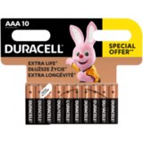 Duracell aaa PAK10 ck, basic nova 1.5V LR3 MN2400, alkalne baterije duralock | ePonuda.com