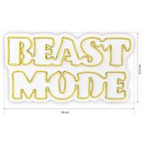 WALLXPERT dekorativna plastična led rasveta beast mode yellow | ePonuda.com