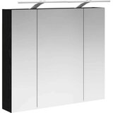  Kopalniška ogledalna omara Črna Orehovina 80 x 14.5 x 70 cm, (5000233134) | Shoptok.si