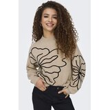JDY Pulover 'JDYJELLA' siva / crna | shoptok.hr