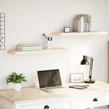  Plutajuće police 2 kom 80x23,5x4 cm od konstruiranog drva | shoptok.hr