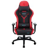 ONEX Stolica STC-A-L-BR Alcantara L Black/Red Cene