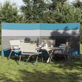 vidaXL Vjetrobran za kampiranje plavo 340x130 cm vodootporni | shoptok.hr