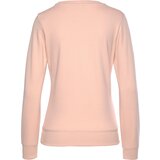 H.I.S Sweater majica rosé / srebro / bijela | shoptok.hr